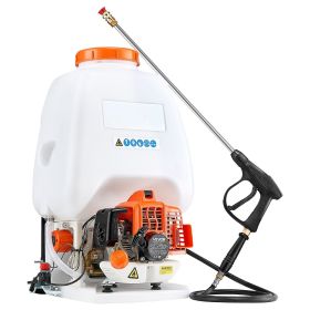VEVOR Gas Powered Backpack Sprayer, 26.5CC 0.9HP Engine, Garden Sprayer with 6.5 Gallon Tank, Large Area Coverage
