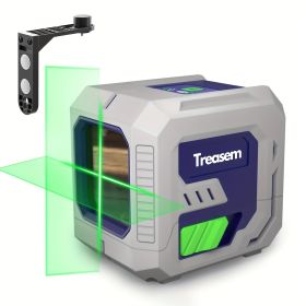 Self Leveling Laser Level, Durable High Accurate Level Tool With Light Adjustment, Cross Line Green Lazer Level For Picture Hanging, Home Renovat (Option: LL T2R)